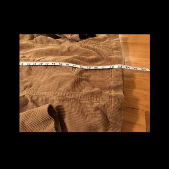 GAP Brown Corduroy Peacoat - Picture 8 of 8